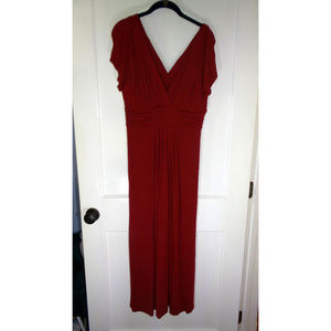 IMAN Red Dress Large Short NEW